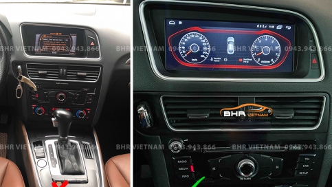 Màn hình DVD Android xe Audi Q5 2008 - 2016 | Màn hình Zin 100% cho xe sang